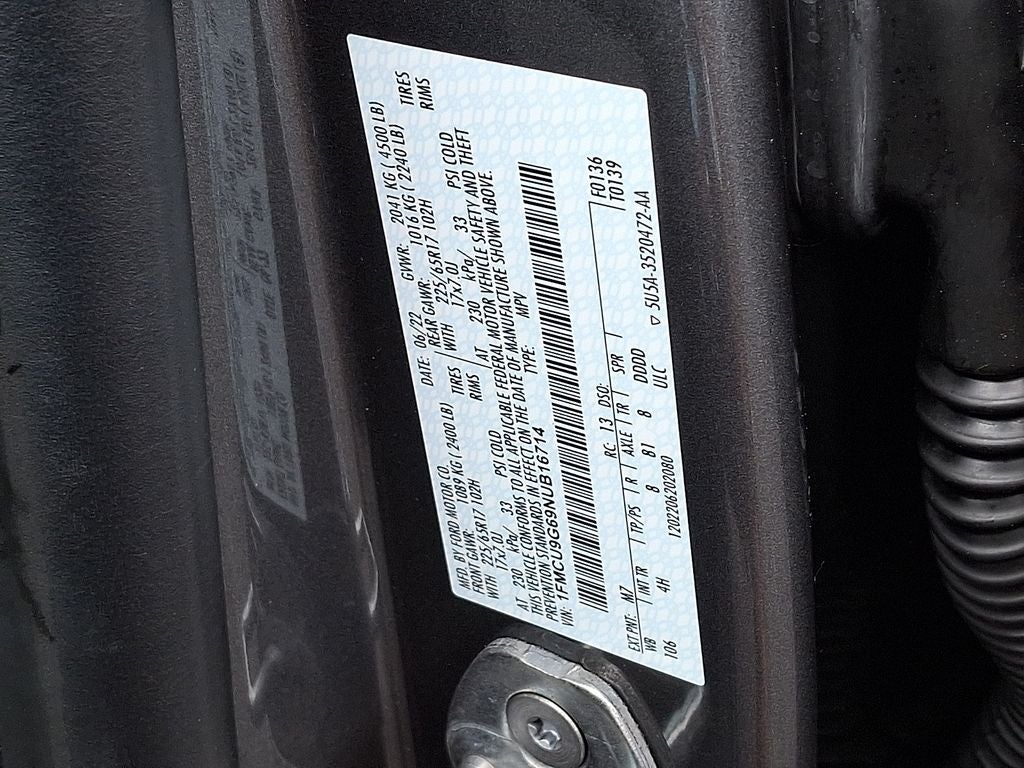 2022 Ford Escape SE