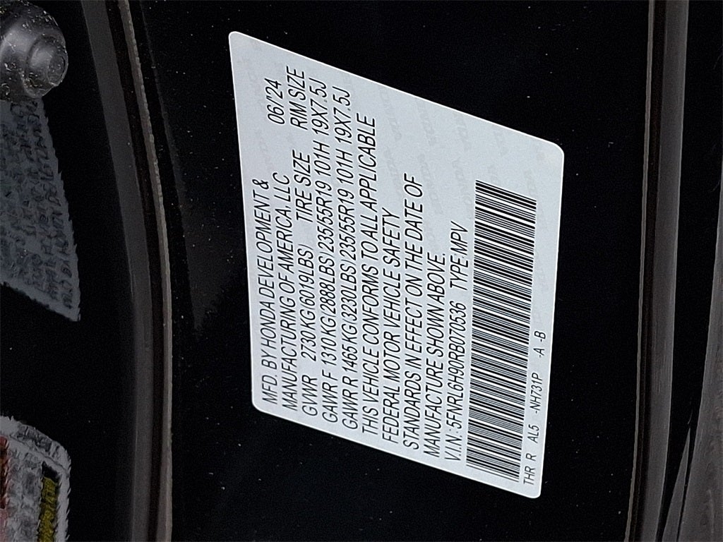 2024 Honda Odyssey Elite