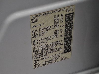 2016 Nissan Murano SV