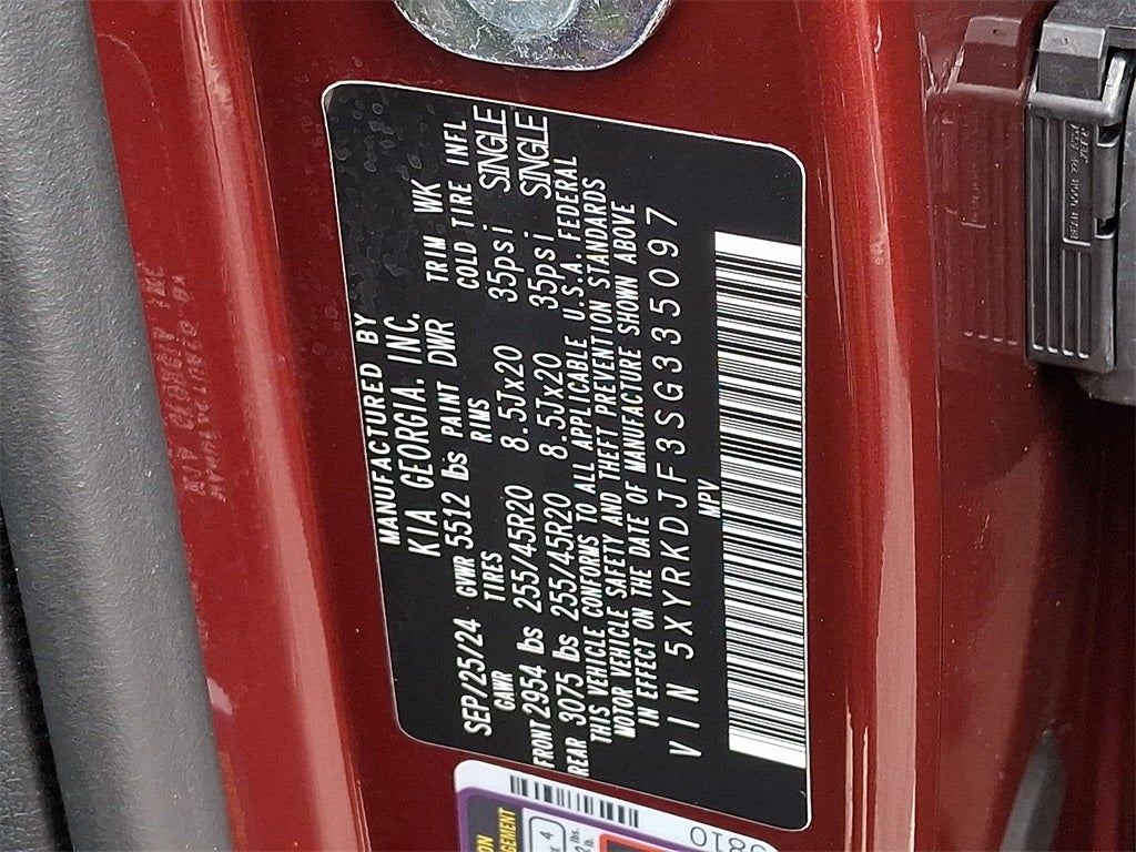 2025 Kia Sorento X-Line SX