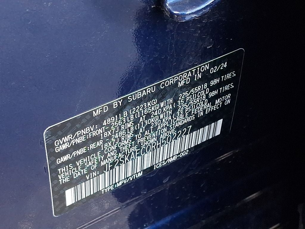 2024 Subaru Forester Sport