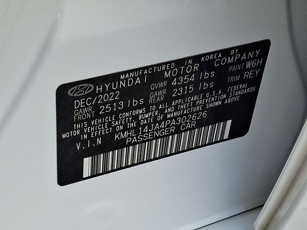 2023 Hyundai Sonata SEL